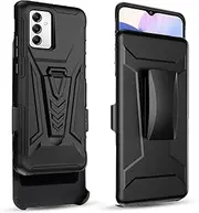 [Asuwish] Phone Case for Samsung Galaxy A14/M14 5G with Belt Clip Holster Stand Hybrid Heavy Duty Rugged Hard Military Grade Protective Cell Kickstand Mobile Cover A 14 4G 14A 14M G5 Women Men Black