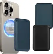 MagSafe Magnetic Card Wallet Holder - 2 Pack Phone Wallet for iPhone 13-15 Pro Max, Plus, Pro