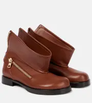 [JW Anderson] JW Anderson Leather biker boots AU 9 brown
