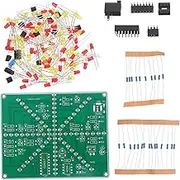 Tofficu Led Water Flowing Light Kit Diy Soldering Kit Large Solder Pads for Electronic Learning