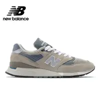 在飛比找momo購物網優惠-【NEW BALANCE】NB 美製復古鞋_中性_灰色_U9