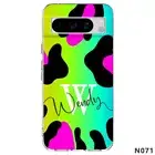 Leopard Printed Personalised Phone Case TPU Cover For Google Pixel 9 Pro 7 8A 6A