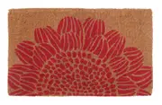 Blossom 100% Coir Doormat - 45 x 75 cm - Entry Mat, Welcome Mat, Door mat, Non Slip, Anti Slip, Front Door, Waterproof, Durable
