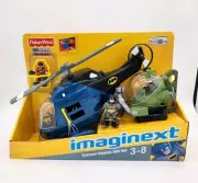 Fisher Price Imaginext Batman Vehicle Gift Set Helicopter Submarine NEW Toy