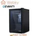 Devanti 70L Bar Fridge Glass Door Mini Countertop Freezer Fridges Bottle Cooler