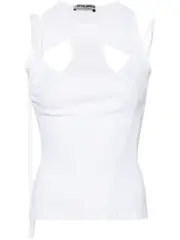 [Ottolinger] Layered Cut-Out Tank Top