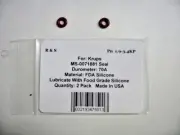 2 Krups MS-0071881 Seals / O-Rings / R&S 1.9-3.4KP / Food Grade Silicone Mat.