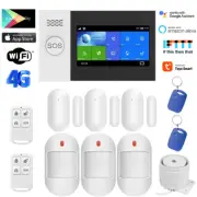V08 WiFi 4G/3G TUYA APP Wireless Home Security Alarm Burglar System Auto Dialer
