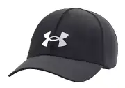 NEW! Under Armour Men's Reflective Heatgear Running/Golf Hat/Cap-Black 1369794