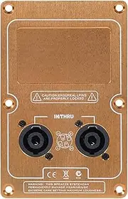 Speaker Junction Box - Audio Equipment Electric Enclosure Case | Quad Core Wiring System Enclosure Outdoor Lighting Cable | Rated Adaptable Audio System Installations