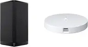 [Ultimate Ears] Hyperboom Portable and Home Wireless Bluetooth Speaker - Black, Power Up Wireless Charging Dock for BOOM 3 - White