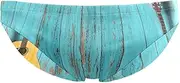 [VBFOFBV] Men's Printed Jammer Swimsuit Swim Shorts, Vintage Wood Guitar