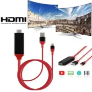 8 Pin to HDMI Smart TV AV Adapter Cable For iPhone 14 11 12 13 Pro Max XR Mini