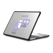 MacBook Air 13-inch (M2 - M4) Impact Case Busy by Milkkoyo