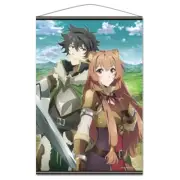 NEW The Rising Of The Shield Hero Naofumi Raphtalia B2 Tapestry Official Japan