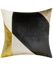 Edie@Home Angular Colorblock Square Decorative Pillow