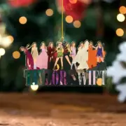 Taylor Swift Christmas Ornament, Unique Holiday Decor for Swifties, Gift For Fan