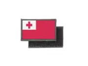 Flag patch printed badge country tonga