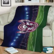 NRL New Manly Sea Eagles Rugby League Fleece Throw Blanket