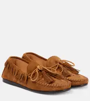 [Isabel Marant] Isabel Marant Fitza fringed suede loafers UK 7 brown