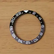 Outer Diameter 38mm Inner Diameter 30.5mm Ceramic GMT Watch Bezel Watch