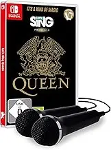 Let's Sing Queen,1 Nintendo Switch-Spiel + 2 Mikrofone
