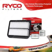 Ryco Oil Air Fuel Filter Service Kit for Ford Territory SY SZ II F6X 2WD AWD
