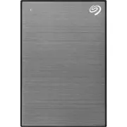 Seagate One Touch 5TB Portable External HDD - Space Grey with Rescue Data