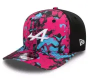 Alpine F1 Silverstone 9Fifty Cap Pre Curve Adults Multicolour OSFM Snapback M/L