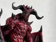 Pit Fiend Devil Demon DND Resin, 28mm Scale D&D, Pathfinder- Hand Painted