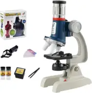 Microscope Kit, 100x-1200x Microscope Kit, Kids Science Toys Kit with Microscope