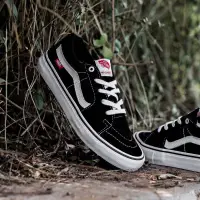 在飛比找蝦皮購物優惠-Vans SK8 LOW PRO 黑白 100 原裝