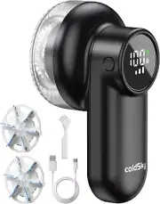 Rechargeable Fabric Shaver, Lint Shaver with Digital Display, Sweater Shaver