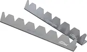 Goutime Stainless Steel Rack for Holding 7 Shish Kabob Skewers, Universal BBQ Skewers Holder for Preventing Sticking and Easy Turning