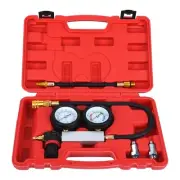 Cylinder Leak Down Tester Petrol Engine Compression Gauge Diagnostics Test Tool