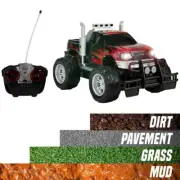 Kids 4WD RC Remote Control All Terrain Off Road Monster Truck Toy Gift W/ Lights