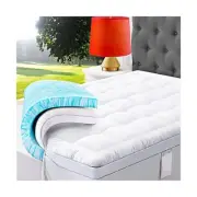 ABENE 3 Inch Dual Layer Memory Foam Mattress Topper Queen, 2 Inch Memory Foam...