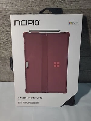 INCIPIO Octane Pure Rugged Case For Microsoft Surface Pro 2017 Burgundy