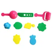 9pcs Dough Clay Kits Air Clay Tools Dough Play Clay Dough Shape Model