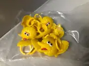 Sesame Street Big Bird cupcake rings, 12 ct / NEW