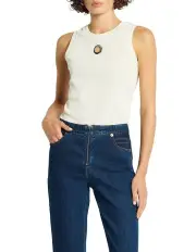 [Sass & Bide] Detour Tank in Ivory