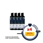 4x VARLIS Herbal 2 in 1 Shampoo & Conditioner Reduces hair loss oiliness 400 ml