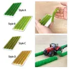 Static Grass Tufts Flower Cluster Miniature for Railroad