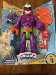 Fisher-Price Imaginext DC Super Friends Robot Toy, The Joker Insider & LaffBot 1