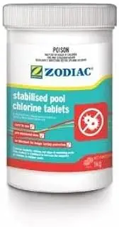 Zodiac 1kg Stabilised Pool Chlorine Tablets