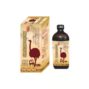 健知樂 鴕鳥龜鹿精 500ml/瓶 大樹