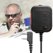 Speaker Mic Microphone 3.5mm Jack For BaoFeng AR-152 Two Way Radio For Kenwood A