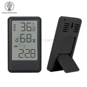 Digital Hygrometer Indoor Thermometer Clock Large Screen Snooze Alarm Clock Time