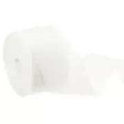 Burlap Ribbon,2 Inch Wide 10 Yards Burlap Wired Ribbon, White