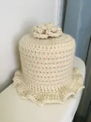 Toilet Paper Cover - Light Tan